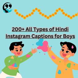 Instagram Captions for Boys in Hindi