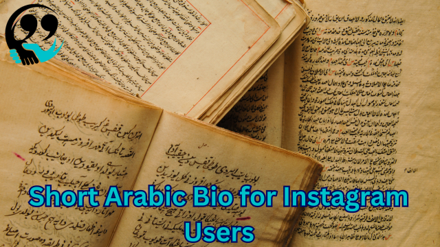 unique arabic bio for instagram